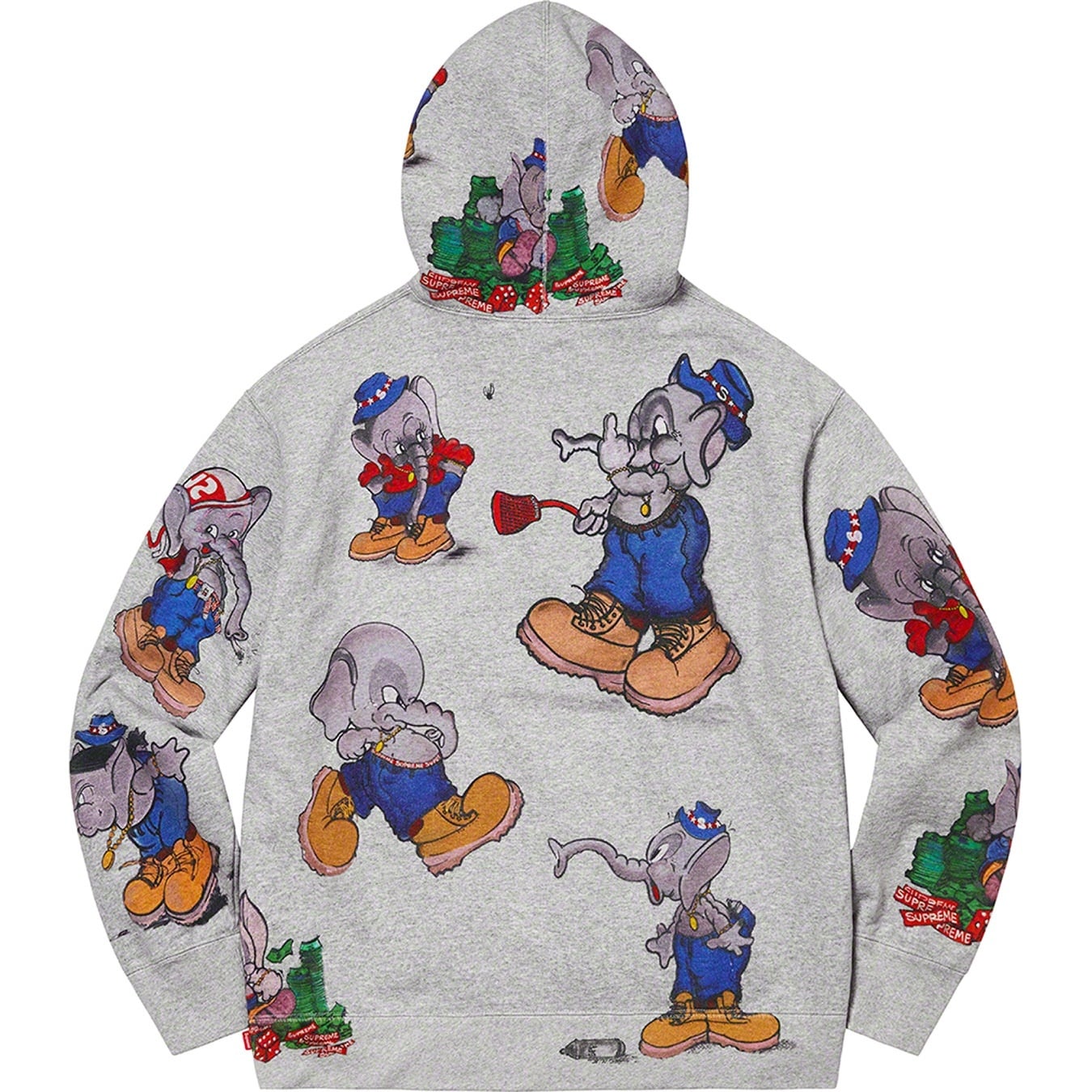 Elephant Hooded Sweatshirt view 2